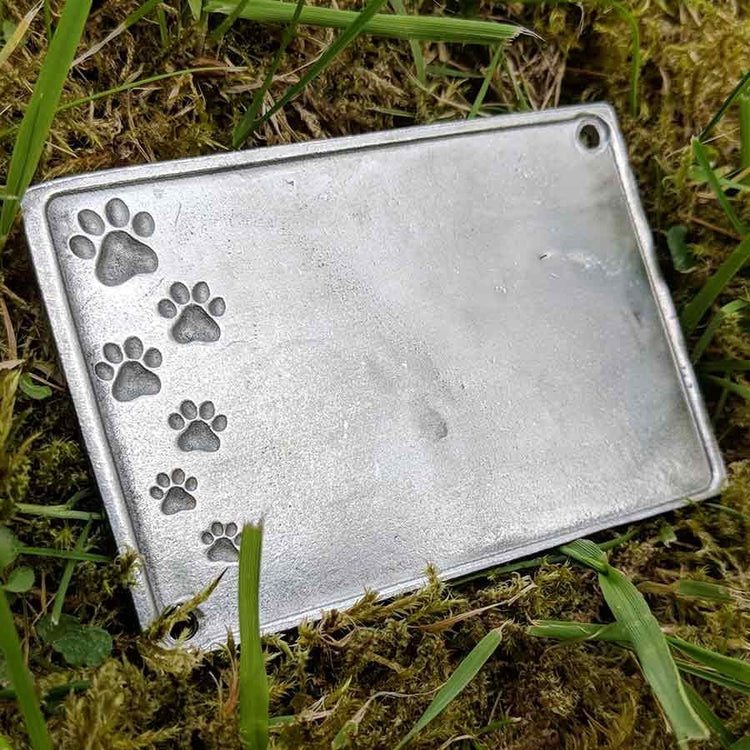 Blank Pet Memorial Plaque