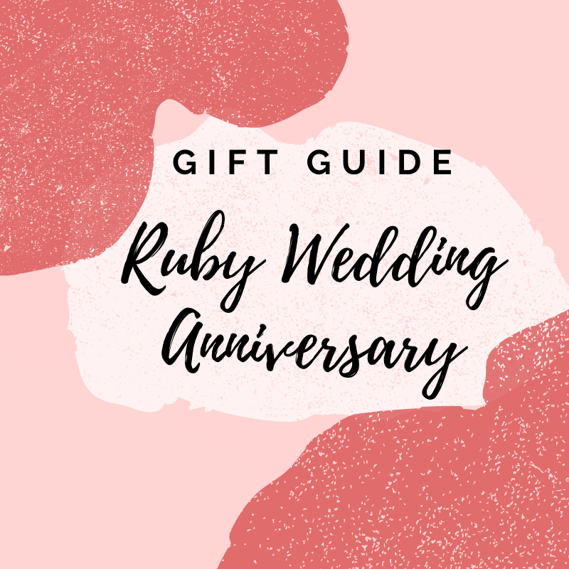 Ruby Wedding Anniversary Gift Ideas - Tree2mydoor