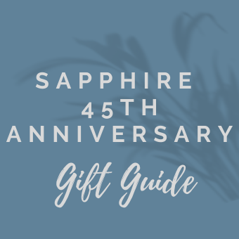 Sapphire 45th Anniversary Gift Guide