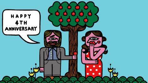 4th Anniversary Gift Ideas - Tree2mydoor