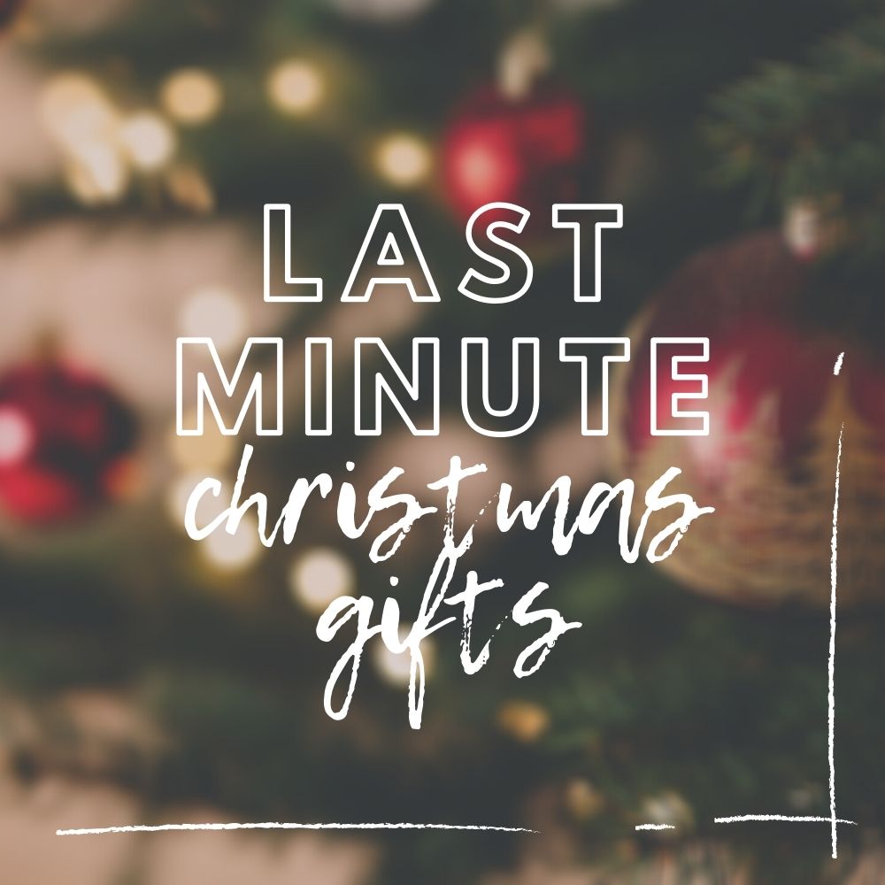 Last Minute Christmas Gifts Guide