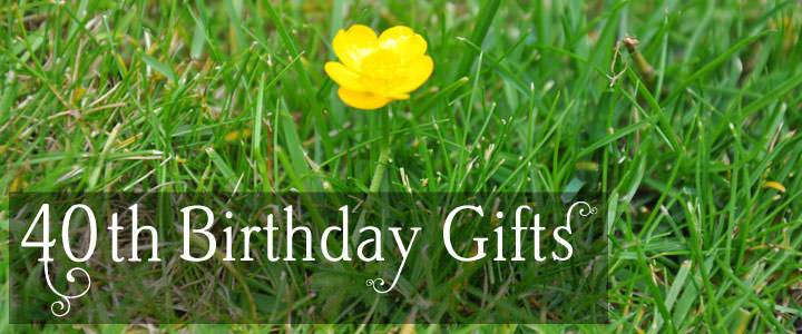 40th Birthday Plant Gifts - Tree2mydoor