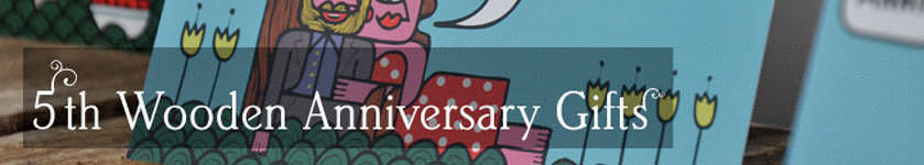 5th Wooden Anniversary Gifts