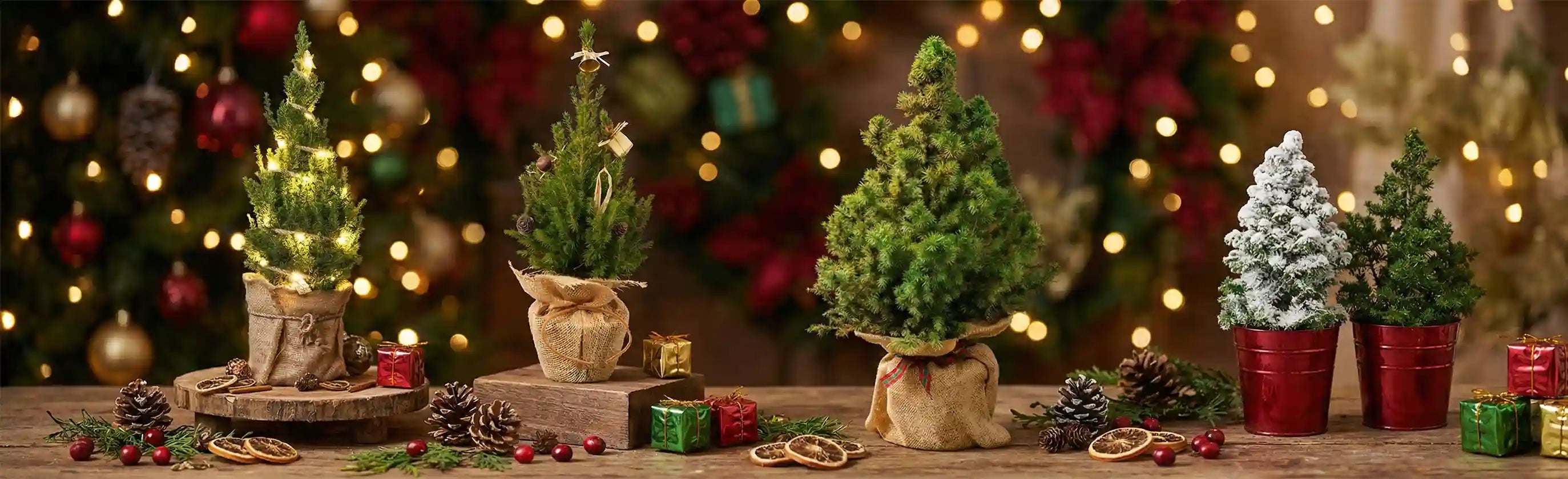 Real Mini Christmas Trees