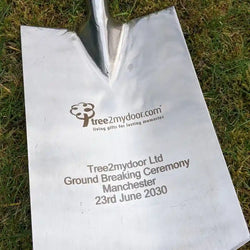 An engraved ash handle ceremonial spade head from Tree2mydoor.