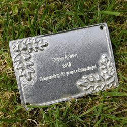 Anniversary Tree Gift Pack Tree of Love (Crab Apple) / Plaque - No Engraved Message - Tree Gift Pack - Tree2mydoor