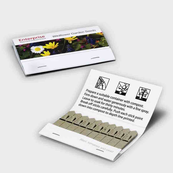 wildflower seed sticks Promotional Seed Sticks