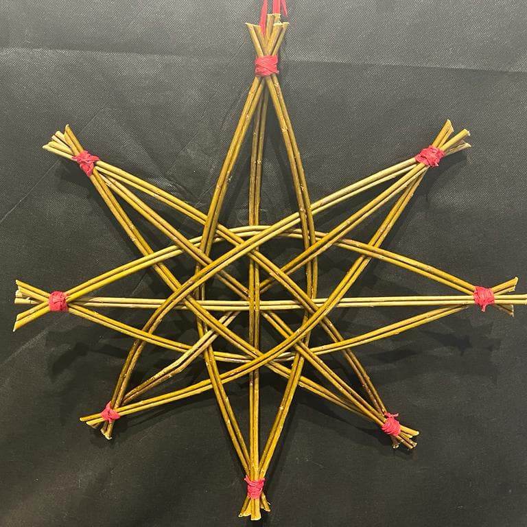 Christmas Wicker Star Craft Kit - Craft Set - Tree2mydoor