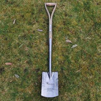 Engraved Spade - solid Ash handle No logo - Spade Gift - Tree2mydoor