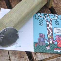 25th Wedding Anniversary Gift Pack Plaque - No Engraving - Tree Gift Pack - Tree2mydoor