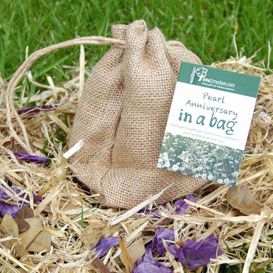 Pearl Wedding in a Bag - Seed Gifts - Tree2mydoor
