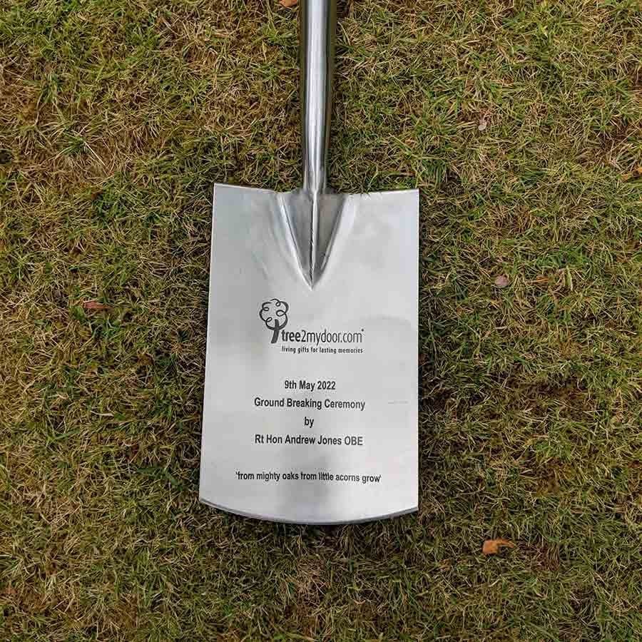 Ceremonial Spade 1 colour / Plastic YD handle - Spade Gift - Tree2mydoor