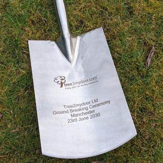 Engraved Spade - solid Ash handle No logo - Spade Gift - Tree2mydoor