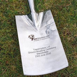 Engraved Spade | Personalised Spades