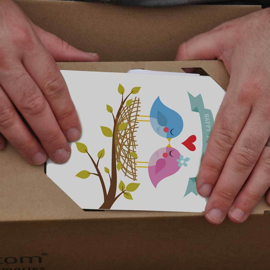 Anniversary Tree Gift Pack Tree of Love (Crab Apple) / Plaque - No Engraved Message - Tree Gift Pack - Tree2mydoor