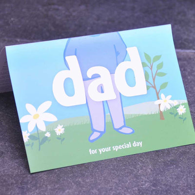Personalise a Dad Greetings Card