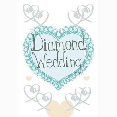 Order a Diamond Wedding Anniversary Card