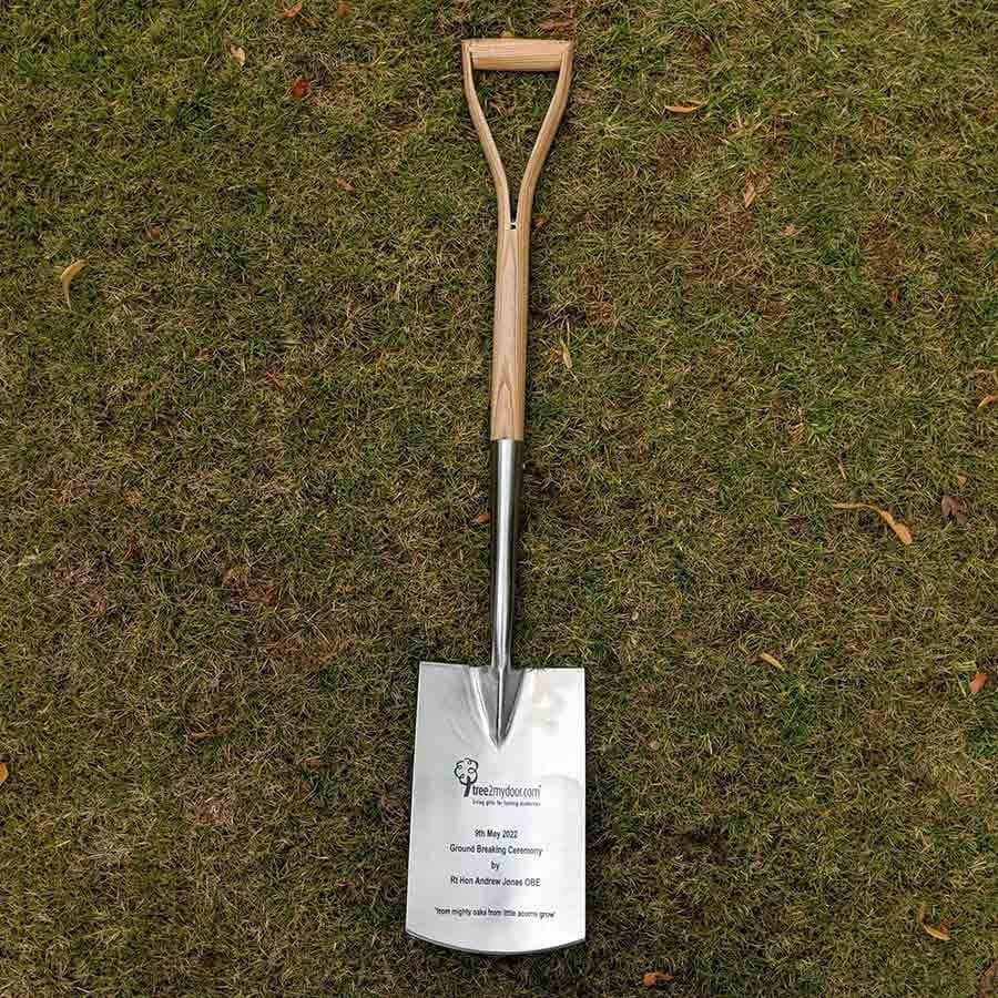 Groundbreaking Spade 1 colour / Plastic YD handle - Spade Gift - Tree2mydoor
