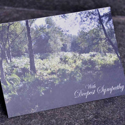 Deepest Sympathy Card - Greeting Card - Tree2mydoor
